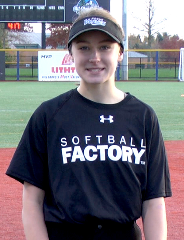 Softball Factory Player Page Ainsley McRae